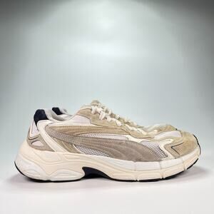 Puma Teveris Nitro Beige Retro Running Shoes Sneakers 388774-10 Men’s Size 12